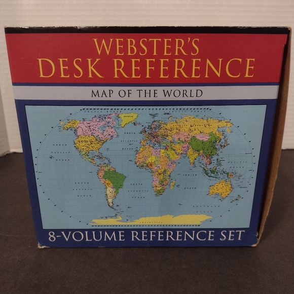 Webster's Universal Desk Reference Book Set 8 Volumes for Home/School/Office - Picture 3 of 6